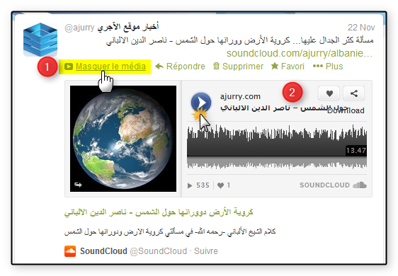 SoundCloud &amp; Twitter